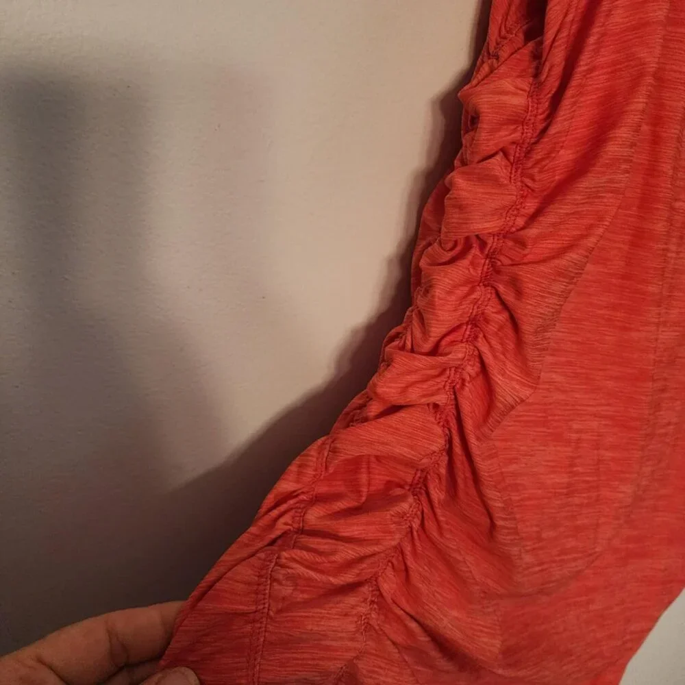 NWOT Eddie Bauer Peach/Orange Tank Top - Picture 3 of 4